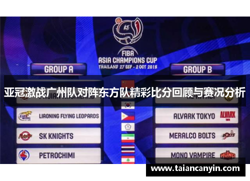 亚冠激战广州队对阵东方队精彩比分回顾与赛况分析